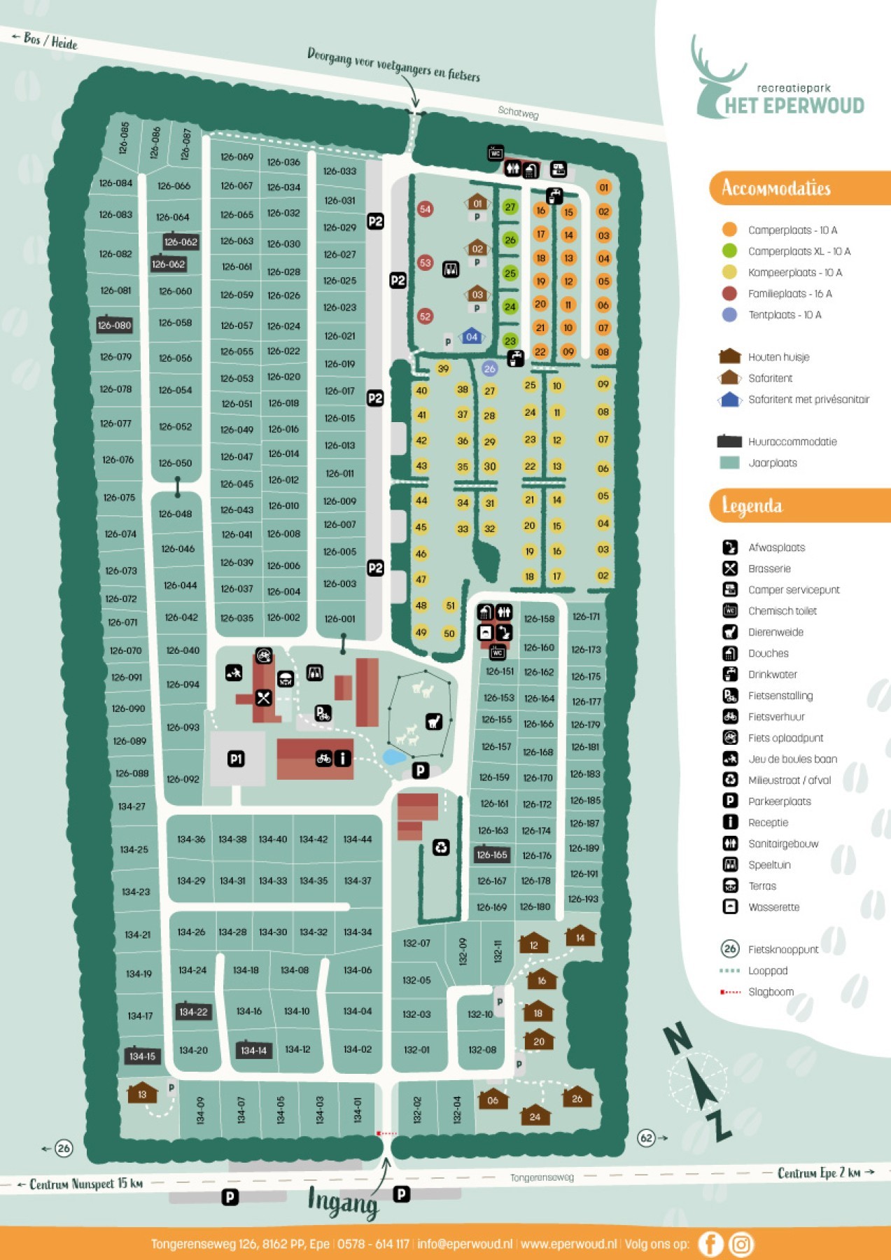 Plattegrond Eperwoud 